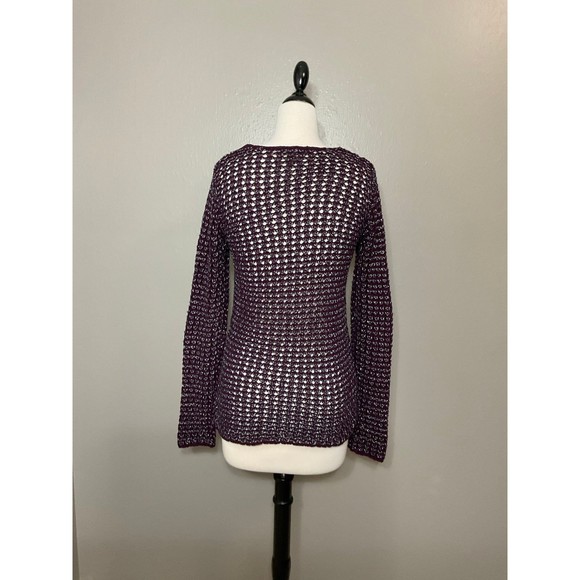 Woman's Tommy Bahama Purple Sweater - Medium - Picture 3 of 6